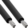 „InLine®“ saulės energijos instaliacijos kabelis, parduodamas metrais, H1Z2Z2-K 4 mm², juodas, 25 m