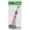 InLine® Saulės kabelio 4 krypčių paskirstymo rinkinys juodas/raudonas 0,42 m