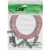 InLine® Saules kabelio prailginimo rinkinys su saulės jungtimis 4mm² juodas/raudonas 7,5m