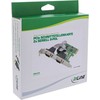 „InLine ®“ valdiklio plokštė, 2x serijinis RS-232, PCIe, AX99100, žemo profilio