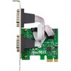 „InLine ®“ valdiklio plokštė, 2x serijinis RS-232, PCIe, AX99100, žemo profilio