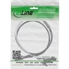 InLine SAS kabelis (OCR), 1x Mini-SAS iki 4x SATA, juodas - 0,75 m