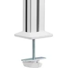 InLine® Slatwall montavimo stulpeliai, aliuminio, montuojami ant stalo Skydas, 2 komplektas
