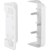 InLine® Slatwall tvirtinimo kronšteinas sieniniam laikikliui Skydas, baltas, 2vnt. pora