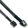 InLine SF-8654 - SF-8643, 0,5 m, juoda (27643A)