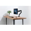 InLine® stalinis laikiklis su keltuvu ir USB/garso perkeliamu televizoriumi / Ekranai iki 82cm 32" maks. 9kg