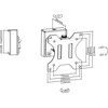 InLine Laikiklis na monitorius Slatwall krótki VESA 75/100 mm Juodas (23183A)