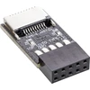 InLine® USB 2.0 į USB 3.2 Type-E Key-A vidinis adapteris