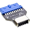 USB 3.0 į 3.2 Type-E adapterio jungtis
