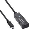 InLine® USB 3.2 Gen.1 aktyvus plėtinys, USB-C kištukas iki USB-C lizdas, 5 m