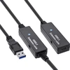 InLine® USB 3.2 Gen.1 aktyvus plėtinys, USB-A kištukas į USB-C lizdą, 10 m