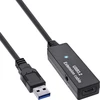 InLine® USB 3.2 Gen.1 aktyvus plėtinys, USB-A kištukas į USB-C lizdą, 5 m