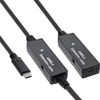 InLine® USB 3.2 Gen.1 aktyvus plėtinys, USB-C kištukas iki USB-C lizdas, 15 m
