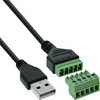 InLine USB-A kištukas į 5 kontaktų jungtį su kabeliu