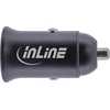 InLine® USB automobilinio įkroviklio maitinimo adapterio maitinimo tiekimas, 2x USB Type-C, juodas