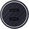 InLine automobilinis 2x USB-C įkroviklis, priekinis vaizdas