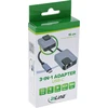 InLine® USB-C 3-in-1 adapteris, Gigabit, garso, PD 3.0