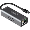 InLine USB-C į RJ45 PoE adapteris su apsauga nuo viršįtampių