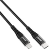 InLine® USB-C Lightning kabelis, skirtas iPad, iPhone, iPod, juodas/aliuminis, 2 m MFi sertifikuotas