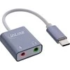 USB adapteris InLine USB-C - 3,5 mm lizdas x2, jungtis (33051F)