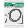 Inline USB laidas USB-C - DC 4,5 x 3,0 mm 2 m, juodas (26674)