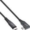 Inline USB laidas USB-C - USB-C 0,5 m, juodas (35916I)