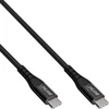 Inline USB laido kabelis USB-C - USB-C 2 m, juodas (35852)
