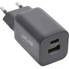 InLine® USB maitinimo šaltinis, įkroviklis, USB-A + USB Type-C, 33W, maitinimo tiekimas + greitas įkrovimas