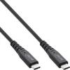 InLine® USB4 kabelis, C tipo USB kištukas/vyras, PD 240W, 8K60Hz, TPE juodas, 2m