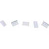 InLine® užspaudžiami kištukai Cat.6A RJ45 ekranuoti, su apsauga nuo lenkimo ir įkišimo kreiptuvu, pilki, 10vnt. pakuotė