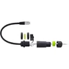 InLine Cat.6A kabelio jungtis IP68 RJ45 lizdas į kištuką 20cm