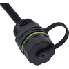 InLine Cat.6A kabelio jungtis IP68 RJ45 lizdas į kištuką 20cm