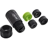 InLine Kabelio jungtis IP68 3 polių 4 krypčių M20 juoda