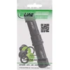 InLine IP68 kabelinė jungtis 3 kontaktų kištukas/lizdas M20 juoda