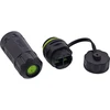 InLine Šviesolaidinis kabelio jungtis LWL SC trumpa IP68 2x2 SC lizdas M20