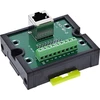 InLine RJ45 jungtis 9 kontaktų varžtiniam jungikliui DIN bėgiui ekranuota