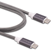 USB kabelis Innergie USB-C - USB-C 1 m Pilkas (308217560)