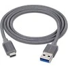 USB kabelis Innergie USB-A - USB-C 1 m Pilkas (3082186301)