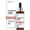 INOPHARM_Grynas skaistinantis ir antioksidacinis veido serumas su 15% vitaminu C 30ml
