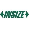 Insize Dydis 200 SKAITMENINIS KLIPERAS. 8 IP67 3V/ABS/SQ ROLLER/CERT..