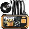 Inskam PATIKRINIMO KAMEROS DUO ENDOSKOPAS DVI KAMEROS 5M 7LED 2x Full HD LCD 5,5mm