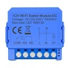 „Avatto WSM16-DC-1“ WiFi jungiklis, 1 kanalo, sauso kontakto, nuolatinės srovės