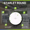 Intelight 1W avarinis šviestuvas STARLET ROUND SO 150 NM 1H MT, baltas
