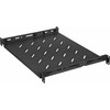 INTELLINET 19" su kintamomis bėgeliais fiksuotam tvirtinimui 1U, 350-550 mm Gylis, Juodas, 714082