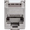„Intellinet Network Solutions“ INTELLINET Cat6a modulinis lizdas FTP Keystone lizdas be įrankių Sidabrinis
