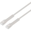 Intellinet Kabelis krosowe Flexi Cat6a F/FTP 0.5m 10G miedź pilka (745123)
