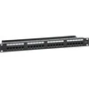 Intellinet 721035 Patch Panel Rack 19" 1U 24 porty RJ45 Cat6 UTP