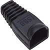 INTELLINET RJ45 kištuko dangtelis Juodas, kabelio dėklas, 504355