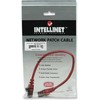 INTELLINET UTP LAN Cat6, kabelis, pleistras, 0,5m, raudonas, 342131