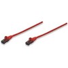 INTELLINET UTP LAN Cat6, kabelis, pleistras, 1.0m, raudonas, 342148